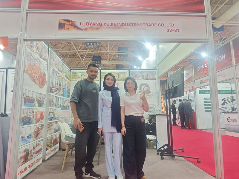 洛陽宇捷，跨越山海，伊朗德黑蘭展會火爆全場！